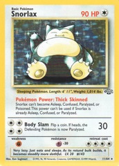 Snorlax - 11/64 - Holo Rare - Unlimited Edition